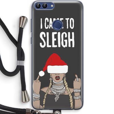 Came To Sleigh: Huawei P Smart (2018) Transparant Hoesje met koord