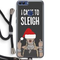 Came To Sleigh: Huawei P Smart (2018) Transparant Hoesje met koord
