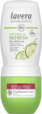 Lavera Deodorant roll-on natural & refresh bio FR-DE