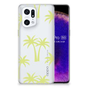 OPPO Find X5 Pro TPU Case Palmtrees