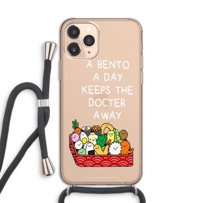Bento a day: iPhone 11 Pro Transparant Hoesje met koord