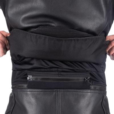 ARMR Leren jas "raiden 3.0" van leather jacket raide 3.0 ms black/red gr. m