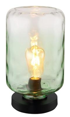 Globo Design tafellampDarina groen glas - 16046TG