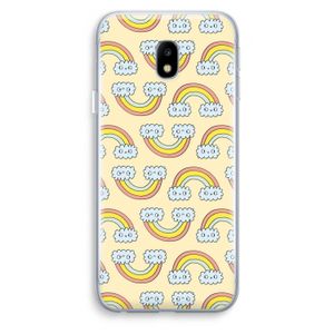 Regenboog: Samsung Galaxy J3 (2017) Transparant Hoesje