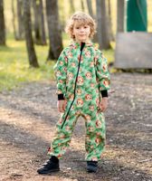 Waterproof Softshell Overall Comfy Lions Jumpsuit - thumbnail