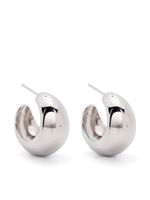 ISABEL MARANT Shiny Crescent hoop earrings - Argent - thumbnail