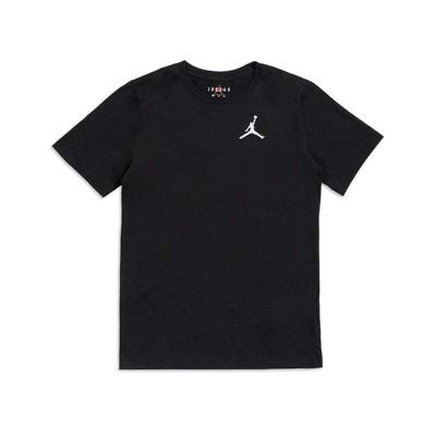 T-Shirt met Korte Mouwen voor kinderen Jordan JDB JUMPMAN AIR EMB 95A873 023 Zwart Maat 16 jaar