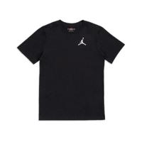 T-Shirt met Korte Mouwen voor kinderen Jordan JDB JUMPMAN AIR EMB 95A873 023 Zwart Maat 16 jaar