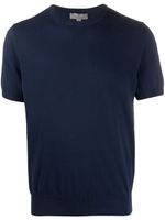 Canali t-shirt en maille - Bleu