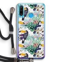 Tukans: Huawei P30 Lite Transparant Hoesje met koord