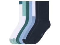 Esmara Kids 7 Paar kinder sokken (petrol/blauw/marineblauw, 35-38)
