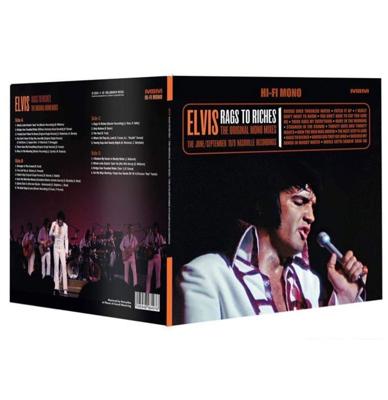 Elvis Presley - Rags to Riches 2LP Clear Vinyl