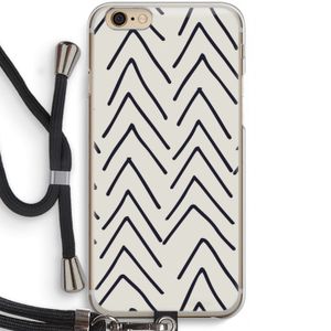 Marrakech Arrows: iPhone 6 / 6S Transparant Hoesje met koord