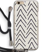 Marrakech Arrows: iPhone 6 / 6S Transparant Hoesje met koord
