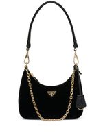 Prada mini sac en velours - Noir