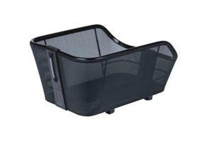 Basil cento tech fiber wsl - fietsmand - achterop - solid zwart