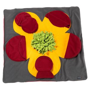 Knauder's Best Honden-snuffelmat Flower Pad, bont