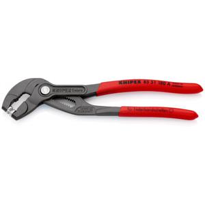 Knipex Veerbandklemtang | tot. lengte 180 mm capaciteit max. 50 mm | instellingen 15 | kunststof mantel | 1 stuk - 85 51 180 A - 85 51 180 A