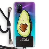 Avocuddle: Oppo A72 Transparant Hoesje met koord