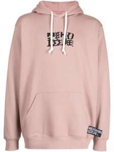 izzue x Neighborhood sweat à logo imprimé - Rose