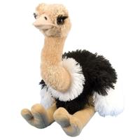Wild Republic Pluche struisvogel knuffel - 35 cm - struisvogel - speelgoed knuffels