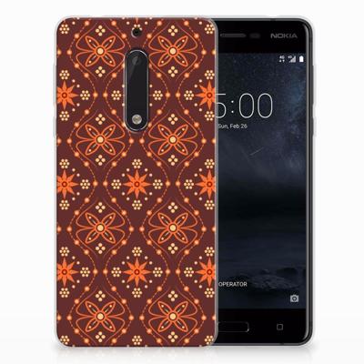 Nokia 5 | TPU bumper | Batik Brown