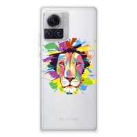 Motorola Moto X30 Pro Telefoonhoesje met Naam Lion Color