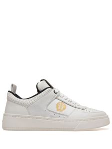 Bally baskets en cuir Riweira à logo brodé - Blanc