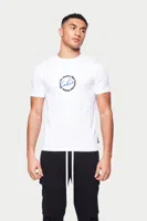 Couture Club Gothic Circle Signature Oversized T-Shirt Heren Wit - Maat XL - Kleur: Wit | Soccerfanshop