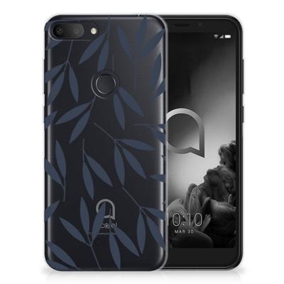 Alcatel 1S (2019) | TPU Case | Leaves Blue