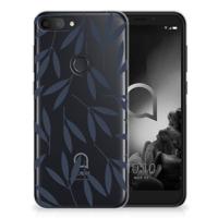 Alcatel 1S (2019) | TPU Case | Leaves Blue