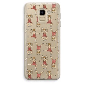Gymboys: Samsung Galaxy J6 (2018) Transparant Hoesje