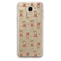 Gymboys: Samsung Galaxy J6 (2018) Transparant Hoesje