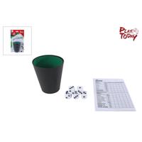 Play Today Dobbelspel met Beker en 5 Dobbelstenen