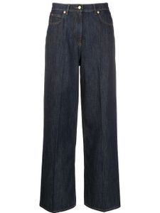 Valentino Garavani jean ample VGOLD - Bleu