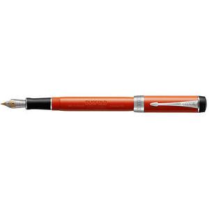 Vulpen Parker Duofold Classic Vintage big red lacquer 18k CT medium