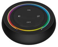 MiBoxer RGB-CCT afstandsbediening 2.4G 1-zone rond zwart - LED0234