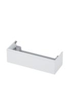 Onderkast INK 1 lade greeploos gelakt 45gr 120 cm x 45 cm x 35 cm Hoogglans wit 1240142