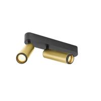 SLV OpbouwspotGrip! M 2-lichts goud 3000K - 1009083