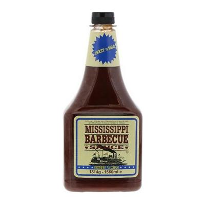Mississippi - Barbecue saus "sweet 'n mild" - 1560ml
