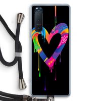 Melts My Heart: Sony Xperia 5 II Transparant Hoesje met koord