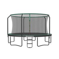 Trampoline rond met gevoerd frame