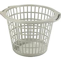 Wasmand basic 48cm rond grijs - thumbnail