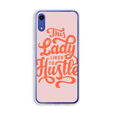 Hustle Lady: Honor Play 8A Transparant Hoesje