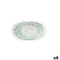 Snackdienblad Bidasoa Kai Hydrozero Wit 19 x 11 cm (6 Stuks)
