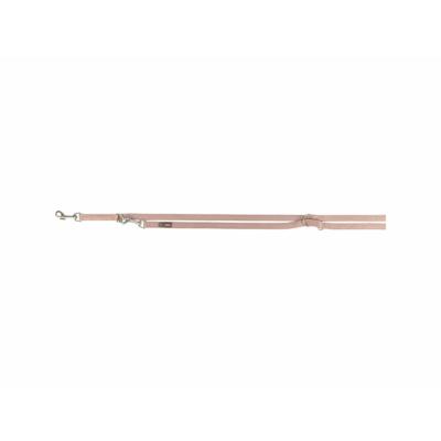 Verstelbare hondenriem Trixie Premium Blush M/L