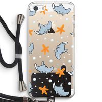 Manta: iPhone 5 / 5S / SE Transparant Hoesje met koord