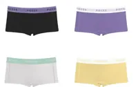 4-Pack - Dames short - Paisley Purple - Katoenen dames boxershorts - XS - Onderbroek - Ondergoed - XS - Onderbroek - Ondergoed