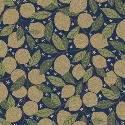 Dutch Wallcoverings Gronhaga - Lemona Blue - Blauw