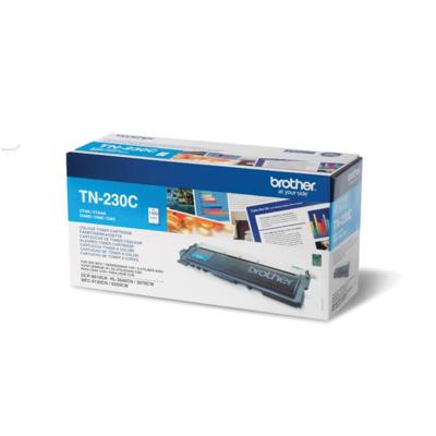 Brother toner, 1.400 pagina&apos;s, OEM TN-230C, cyaan